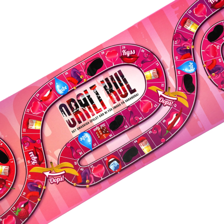 Oral Fun Game Swedish - Intimate Couples Board Game Adventure