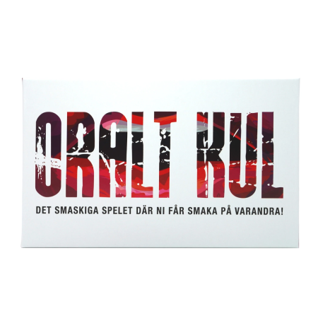 Oral Fun Game Swedish - Intimate Couples Board Game Adventure