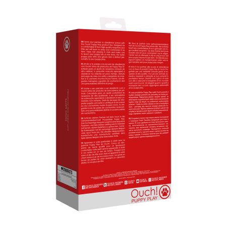 OUCH! Neoprene Adjustable Paw Gloves - Black, Universal Size