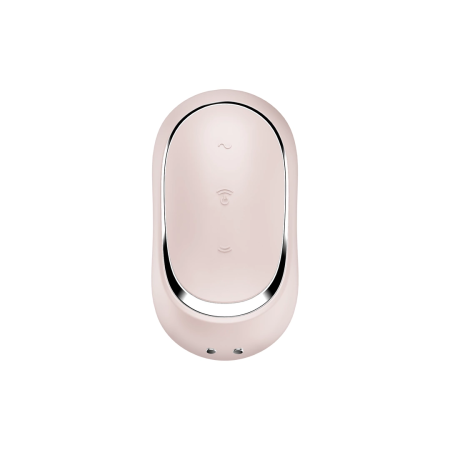 Satisfyer Pro To Go 2 Dual Air Pulse Vibrator, Compact, Waterproof, Black