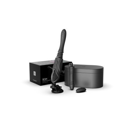 ZALO Sesh Obsidian Black Intimate Thrusting Machine, 30mm, PowerThrust