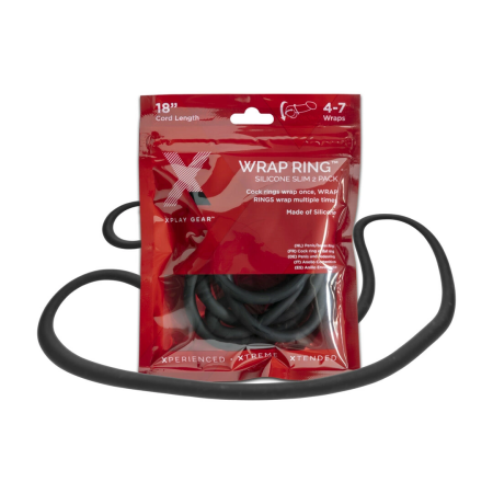 Perfect Fit Silicone Slim Adjustable Ring 18/45 cm - Flexible Restraint Band