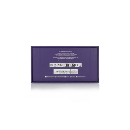 VIVE GEN Triple Motor Vibrator with Pulse Wave & Bristle System Purple