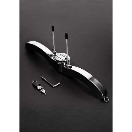 Mystim Ultimate Humbler Stainless Steel 4-in-1 Lockable Chastity Device