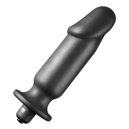 XR Brands Vibrating Plug M - Silicone, Medium, Powerful Motor