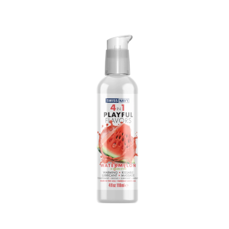 Swiss Navy Watermelon Flavored 4-in-1 Lubricant 118 ml