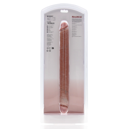 RealRock Slim Double Ended Model 35.6 cm - Tan, Flexible Design