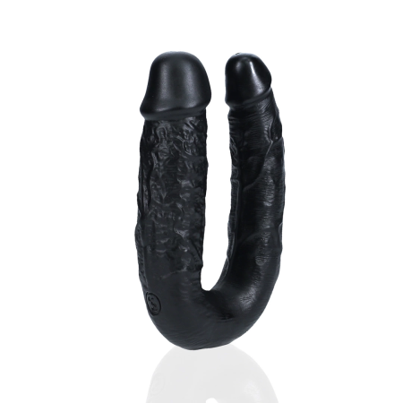RealRock U-Shaped Intimate Duo Model 12.7 cm Black Flexible Design