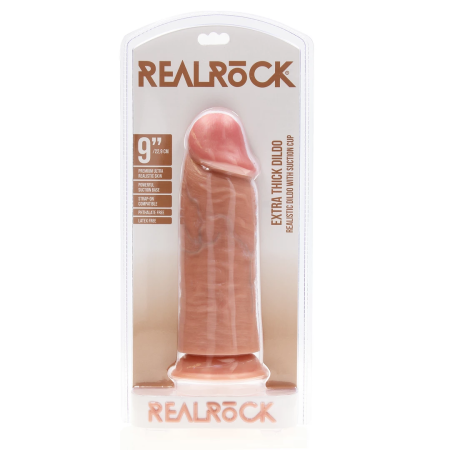 RealRock Model 9 Extra Thick 23 cm Anatomical Intimate Device - Flesh