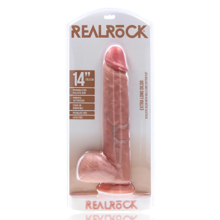 RealRock XL Anatomical Model with Base 35.5cm Flesh-Tone