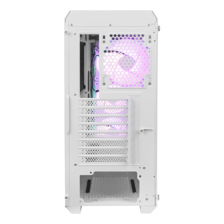 GENESIS Irid 505 ARGB „Midi Tower“ Balta