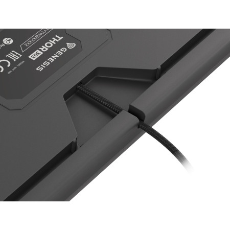 GENESIS Thor 303 klaviatūra žaidimams USB QWERTY JAV tarptautinė versija Juoda