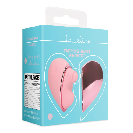 Loveline Tapping Heart Pink Arabesque - Precision Massage Model