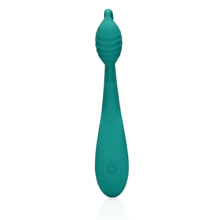 Loveline Bead-Enhanced Blue Grass G-Spot Precision Vibrator