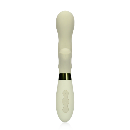 Loveline Silicone Dual Action Massager Misty Green Rechargeable