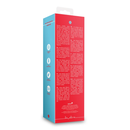 Loveline Salsa Silicone Smooth Vibrator - Sleek Design, Pink, 18 cm