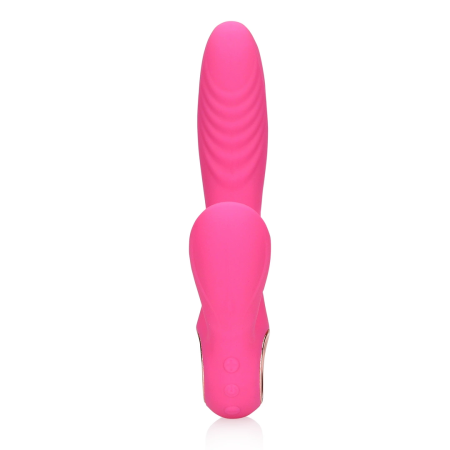 Loveline Exuberant Pink Intimate Stimulator with Heating and Motion System