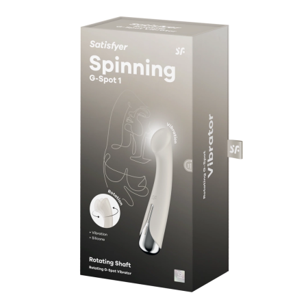 Satisfyer Spinning G-Spot 1 Beige - Rotating Stimulation Device