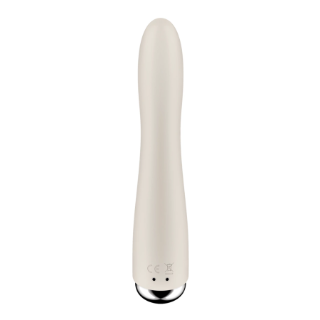 Satisfyer Spinning Vibe 1 Intimate Machine Rotating Tip Beige