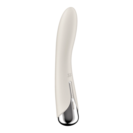Satisfyer Spinning Vibe 1 Intimate Machine Rotating Tip Beige