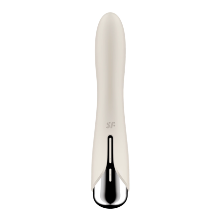 Satisfyer Spinning Vibe 1 Intimate Machine Rotating Tip Beige