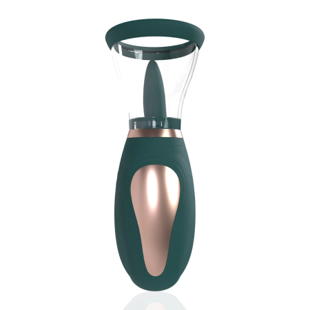 Satisfyer Enhance Rechargeable Intimate Vacuum Pump Forest Green
