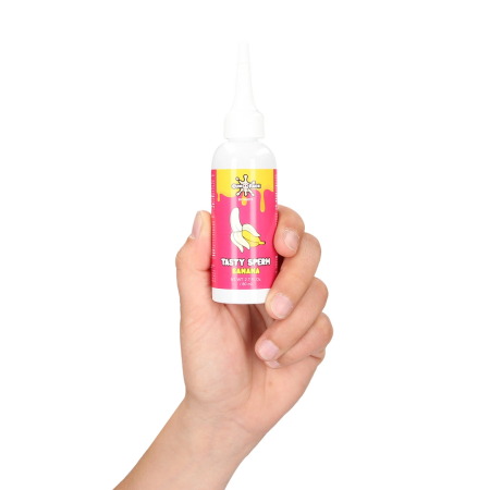 Banana Tasty Flavor Intimate Liquid 80ml by Cumface - Sweetened Water-Based Formula