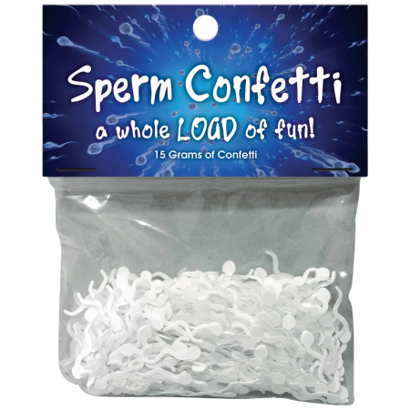 Kheper Games Sperm Confetti Fun Party Decor White 15g