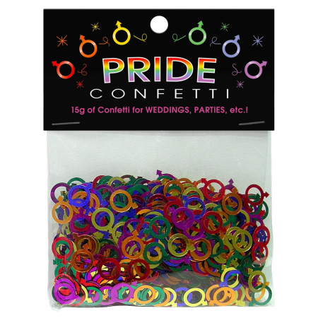Pride Rainbow Confetti 15g - Colorful Party Decoration Set