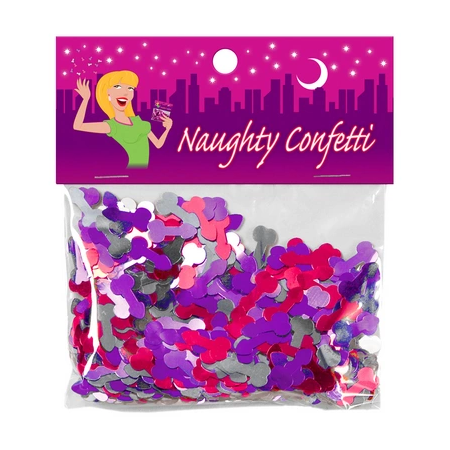 Ouch! Metallic Party Confetti 15g Multicolor - Festive Decor Accents