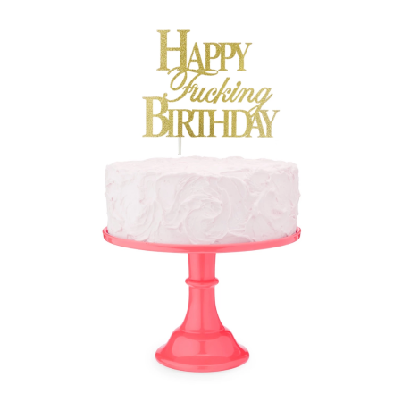 Fred & Friends Happy Birthday Cake Topper - Fun Party Decoration