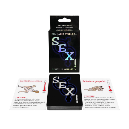 SEXE! Card Game German Version - Creative Couples Activity Deck
