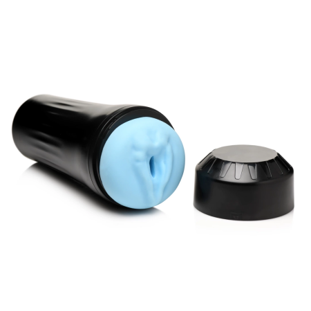 Pussidon Sea Monster Intimate Machine Blue - Textured Stimulation Sleeve