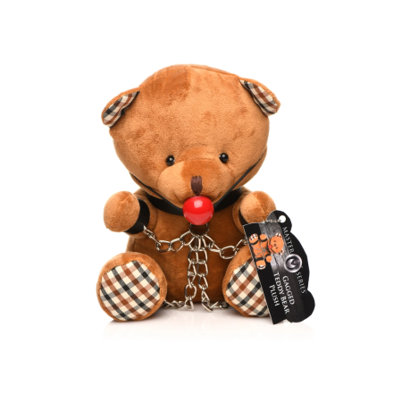 Master Series Bondage Bear Burnt Orange - Plush Collectible 23cm