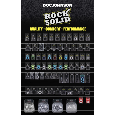 Rock Solid Holiday Edition Silicone Ring Set - 3 Thin Flexible Bands