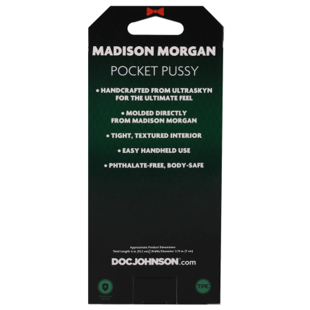 Doc Johnson Madison Morgan ULTRASKYN Intimate Stroker Sleeve