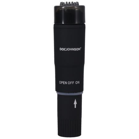 Doc Johnson Pocket Rocket Mini Intimate Massager - Compact White Model