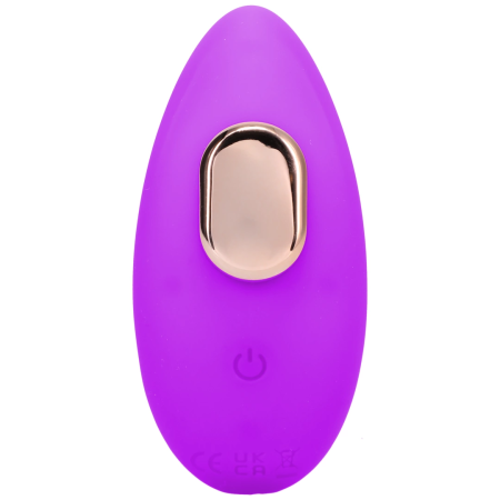 CalExotics Magnetic Remote Control Panty Stimulator Purple Silicone