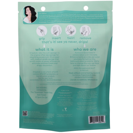 Dripstick Starter Set - Complete Hygiene & Care Kit with Travel Bag