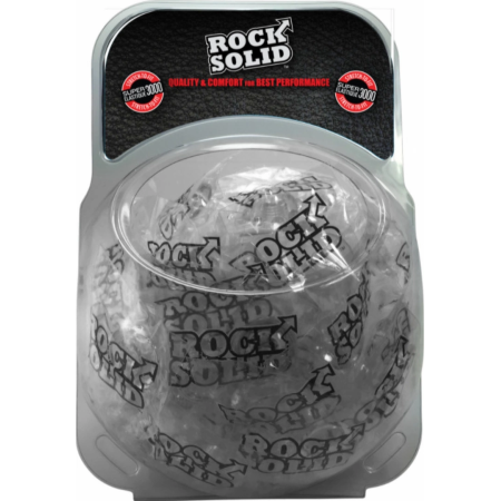 Blush Performance 2-Piece C-Ring Set Black TPE Body-Safe - 50-Pack Bowl