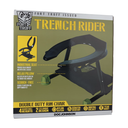 Fort Troff Trench Rider Adjustable Support Platform, Black