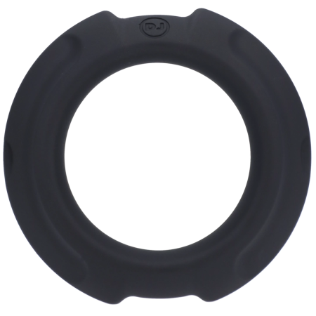 FLEXISTEEL Silicone & Metal Support Ring 43mm - Black, Dual Layer System