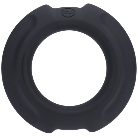 FLEXISTEEL Black Silicone Ring with Metal Core 35mm - Enhanced Durability