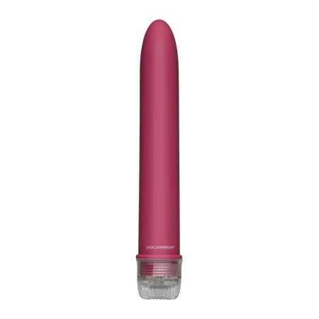 Doc Johnson Velvet Touch Duty Rose Multi-Speed Waterproof Massager