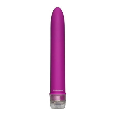 Doc Johnson Velvet Touch Intimate Massager Magenta Multi-Speed 18 cm