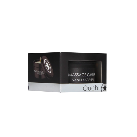 Ouch! Vanilla Massage Candle - Aromatic Warm Oil, 80g