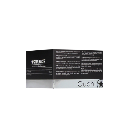Ouch! Vanilla Massage Candle - Aromatic Warm Oil, 80g
