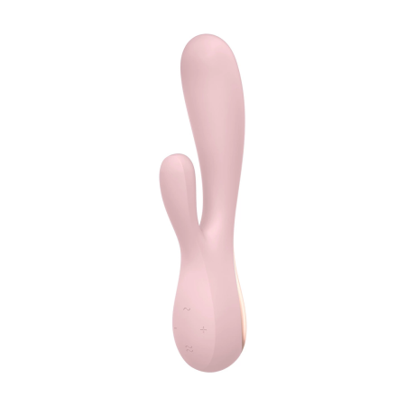 Satisfyer Mono Flex Intimate Dual Motor Silicone Device, App Control, White