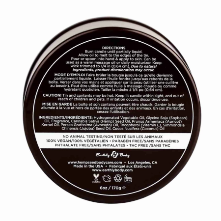 Earthly Body Guavalava 3-in-1 Aromatic Massage Candle 170g