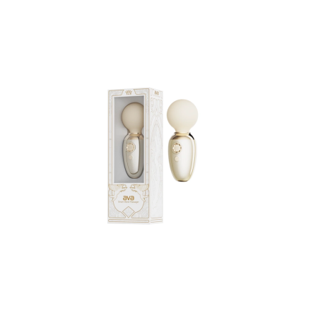ZALO Ava Ivory White Wireless Smart Wand Massager with App Control